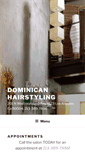 Mobile Screenshot of dominicanhairstyling.com